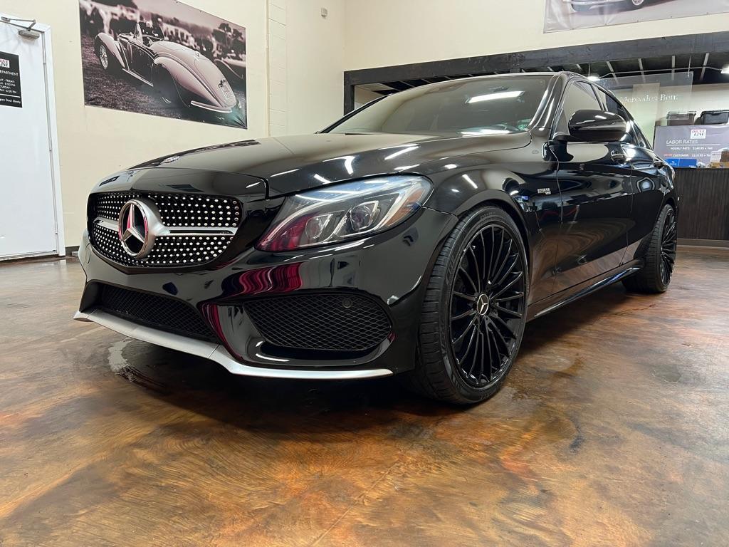 used 2018 Mercedes-Benz AMG C 43 car, priced at $26,988