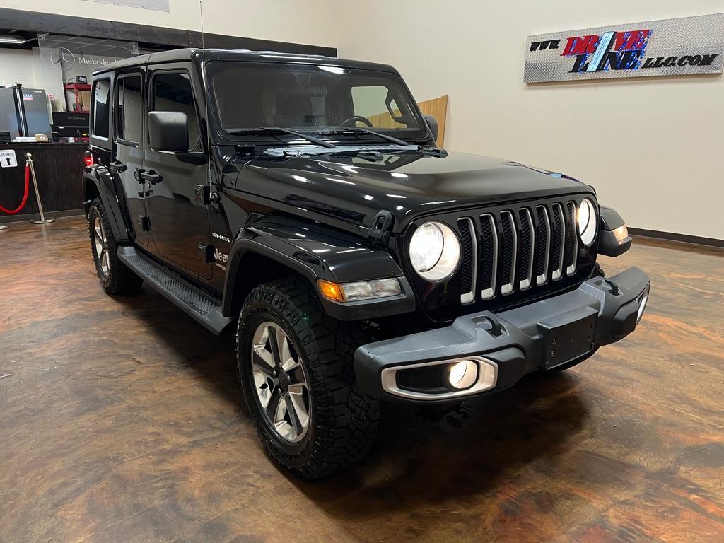 used 2018 Jeep Wrangler Unlimited car, priced at $21,888