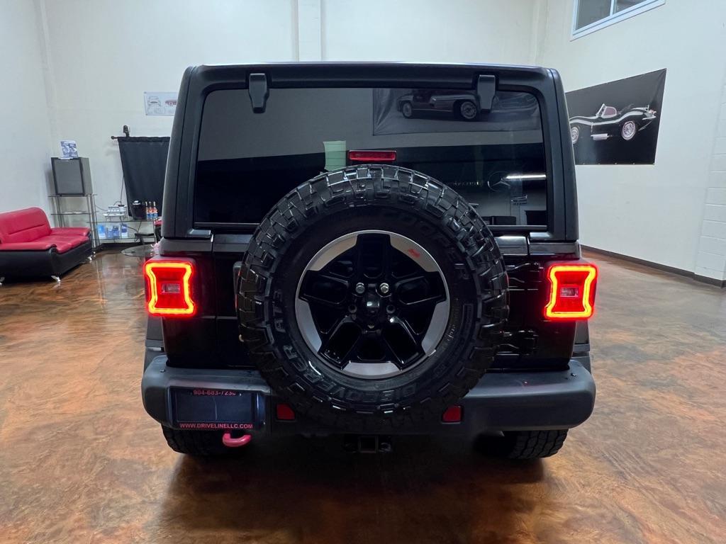 used 2018 Jeep Wrangler Unlimited car, priced at $28,488