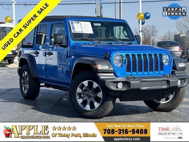 used 2023 Jeep Wrangler car, priced at $38,878