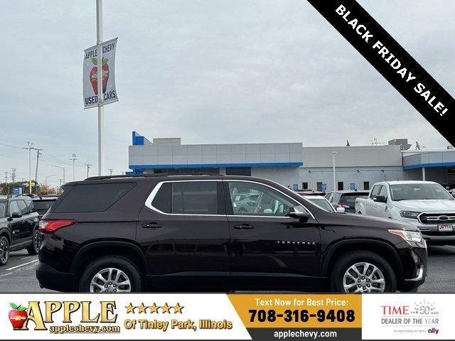 used 2021 Chevrolet Traverse car, priced at $24,489