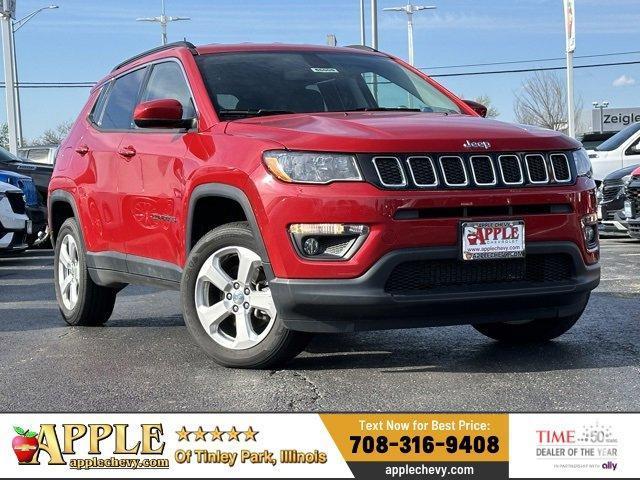 used 2021 Jeep Compass car, priced at $21,449