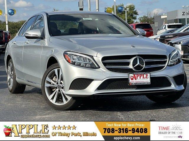 used 2021 Mercedes-Benz C-Class car, priced at $28,222