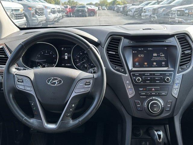 used 2017 Hyundai Santa Fe car, priced at $13,500