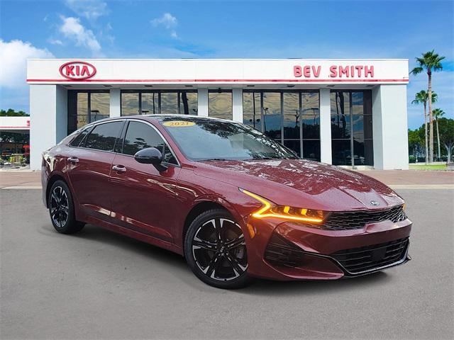 used 2021 Kia K5 car, priced at $18,898