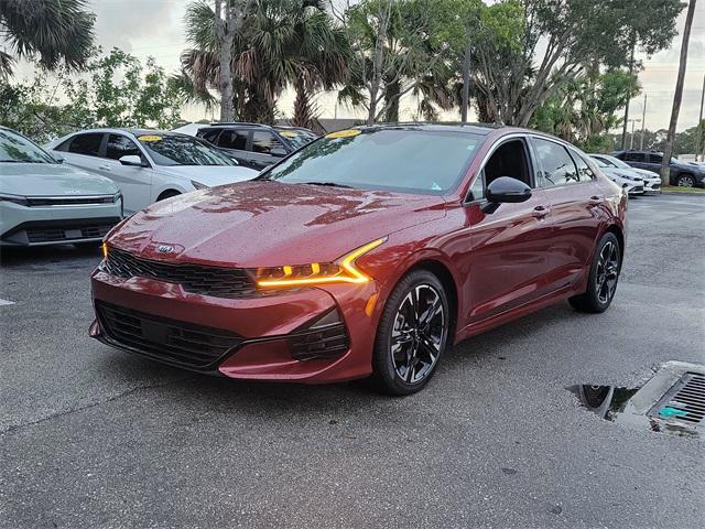 used 2021 Kia K5 car, priced at $18,898
