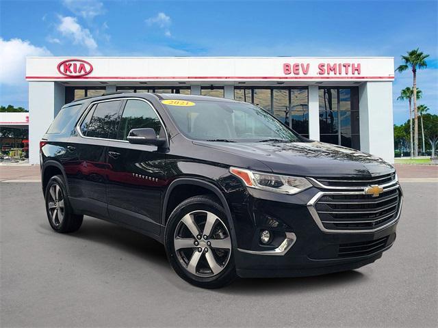 used 2021 Chevrolet Traverse car, priced at $21,725