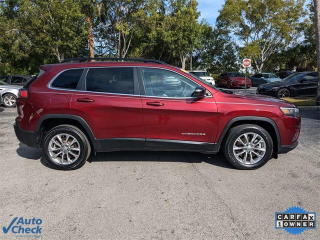 used 2022 Jeep Cherokee car, priced at $20,987