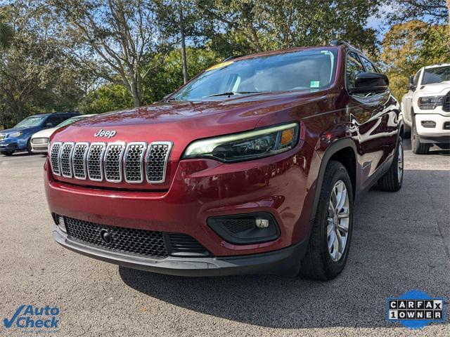 used 2022 Jeep Cherokee car, priced at $20,987