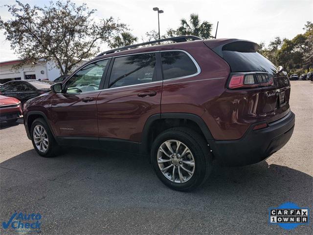 used 2022 Jeep Cherokee car, priced at $20,987