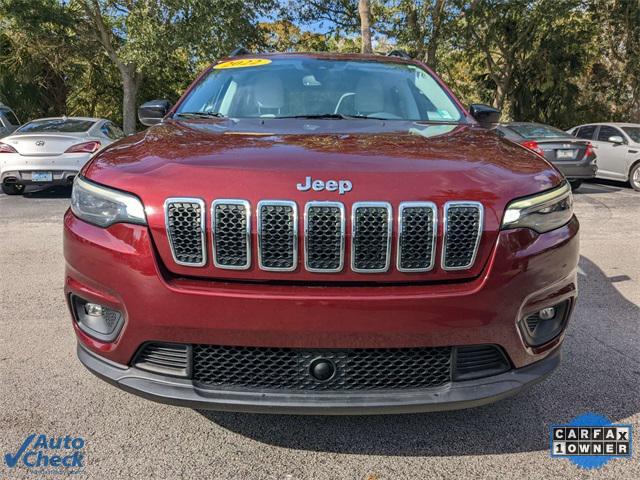 used 2022 Jeep Cherokee car, priced at $20,987