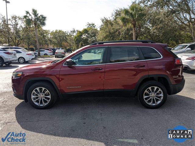 used 2022 Jeep Cherokee car, priced at $20,987