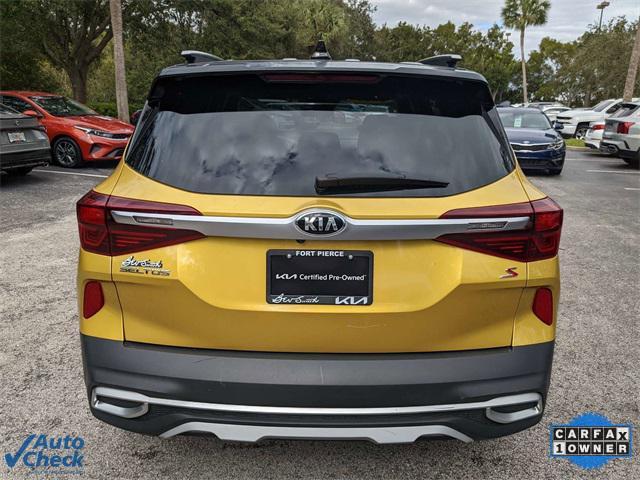 used 2021 Kia Seltos car, priced at $17,347