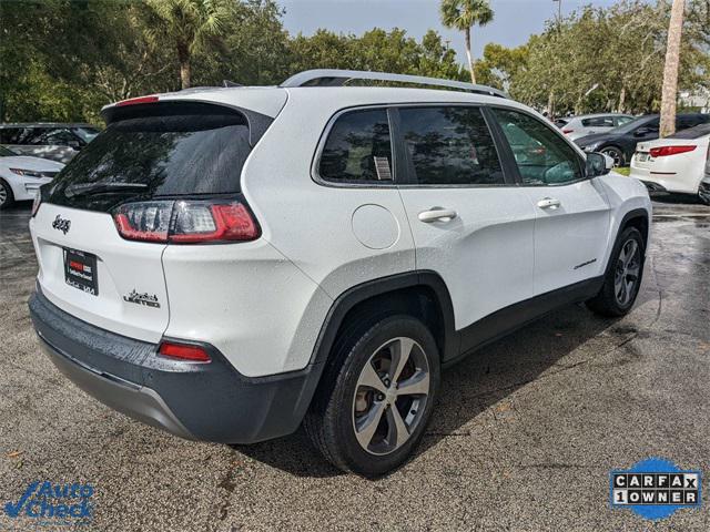 used 2019 Jeep Cherokee car, priced at $19,337