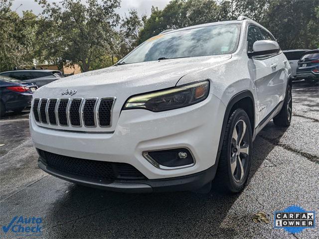 used 2019 Jeep Cherokee car, priced at $19,337