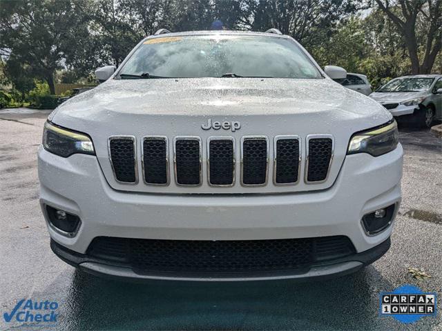 used 2019 Jeep Cherokee car, priced at $19,337