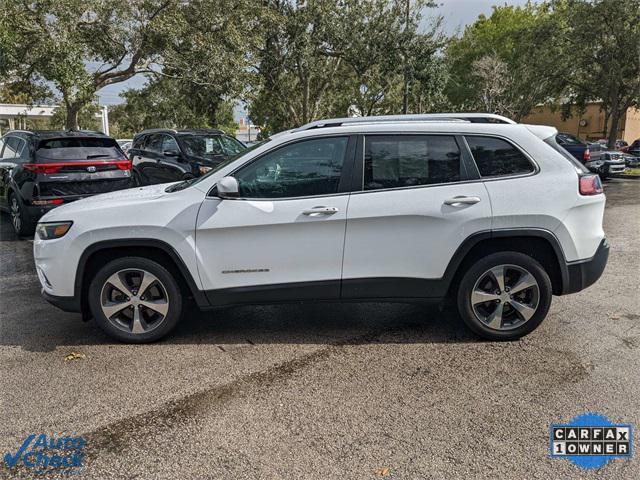 used 2019 Jeep Cherokee car, priced at $19,337