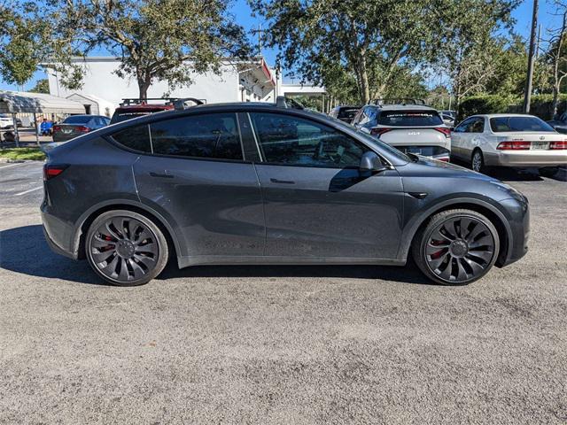 used 2024 Tesla Model Y car, priced at $39,887