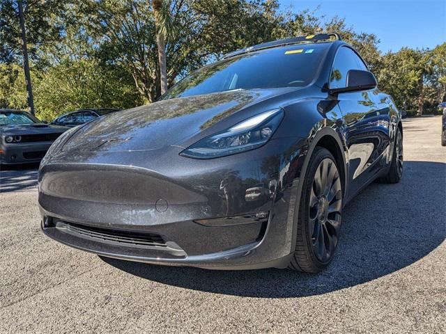 used 2024 Tesla Model Y car, priced at $39,887