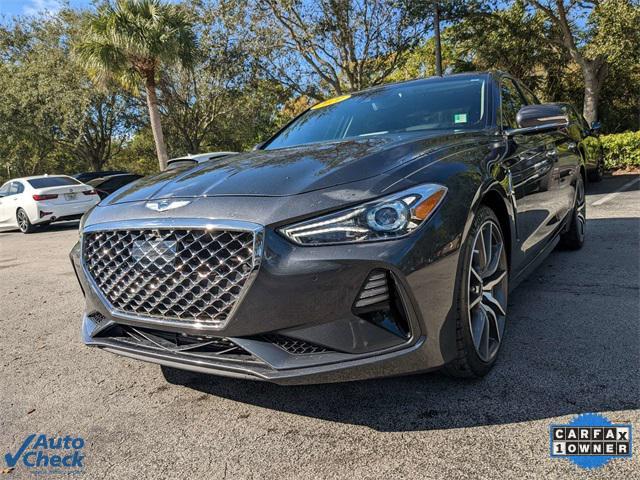 used 2021 Genesis G70 car, priced at $22,987