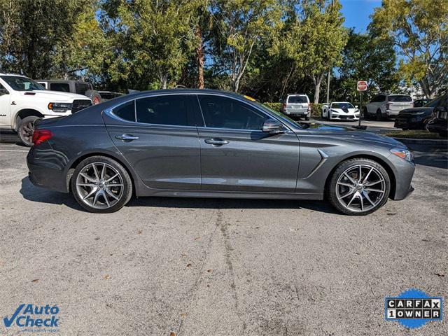 used 2021 Genesis G70 car, priced at $22,987