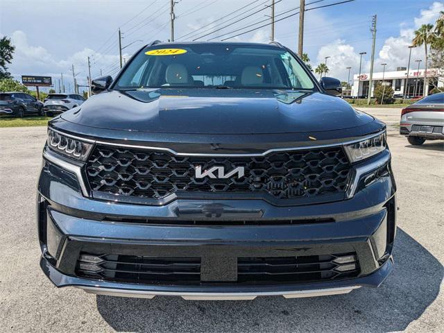 used 2024 Kia Sorento Hybrid car, priced at $36,826