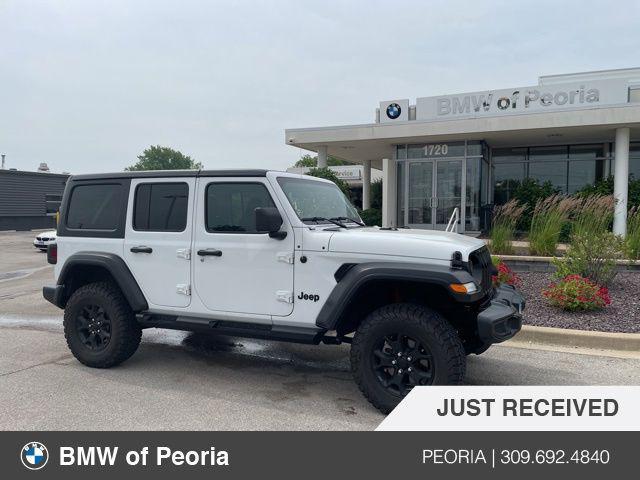 used 2021 Jeep Wrangler Unlimited car, priced at $30,988