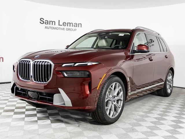 new 2025 BMW X7 car, priced at $92,185