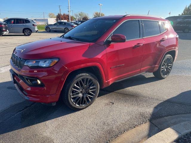 used 2022 Jeep Compass car, priced at $23,998