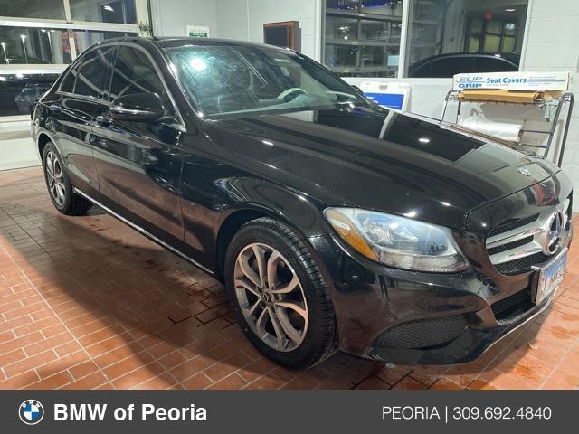 used 2018 Mercedes-Benz C-Class car, priced at $15,988