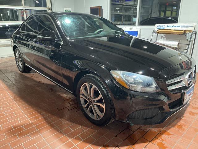 used 2018 Mercedes-Benz C-Class car, priced at $15,988