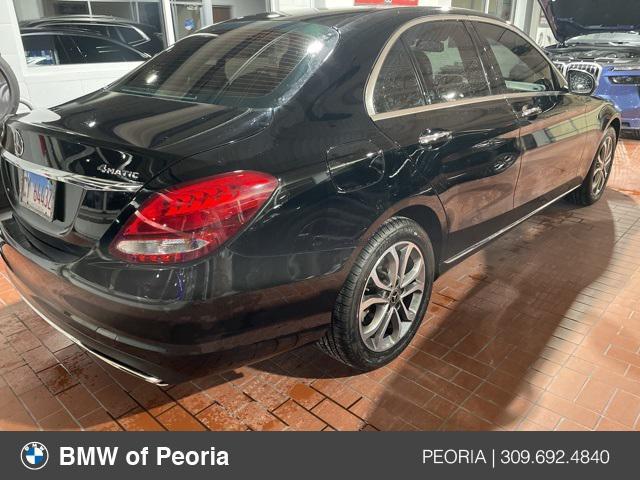 used 2018 Mercedes-Benz C-Class car, priced at $15,988