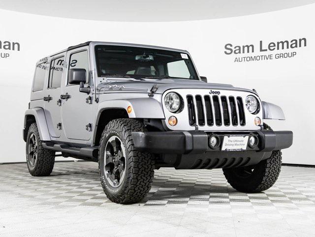 used 2014 Jeep Wrangler Unlimited car, priced at $24,577