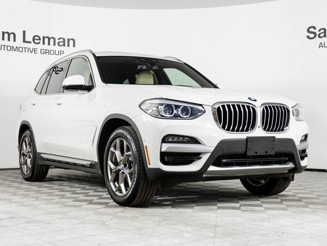 used 2021 BMW X3 car, priced at $32,988