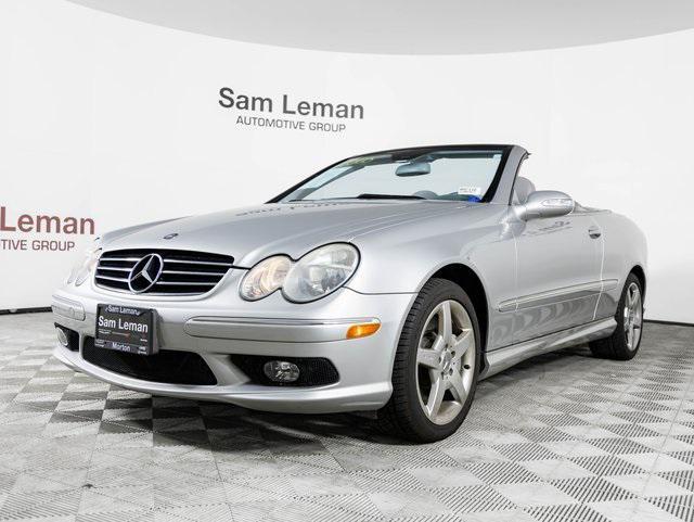 used 2005 Mercedes-Benz CLK-Class car, priced at $14,500