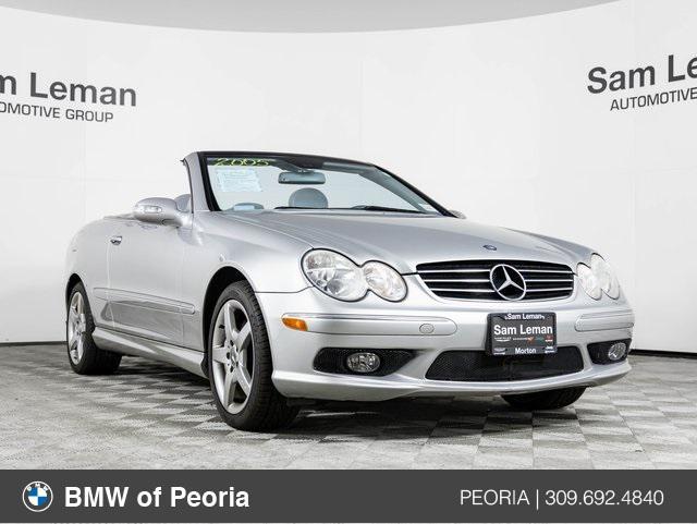 used 2005 Mercedes-Benz CLK-Class car, priced at $12,990