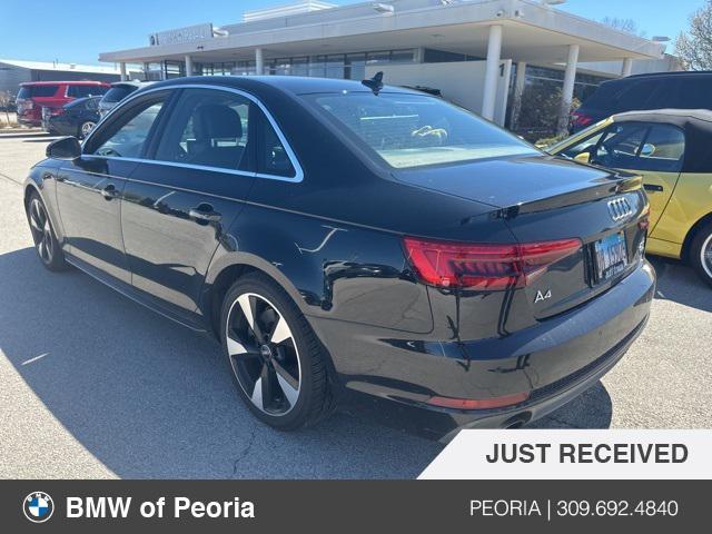used 2017 Audi A4 car, priced at $15,500