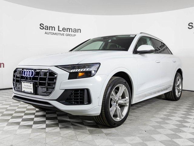 used 2023 Audi Q8 car, priced at $59,998