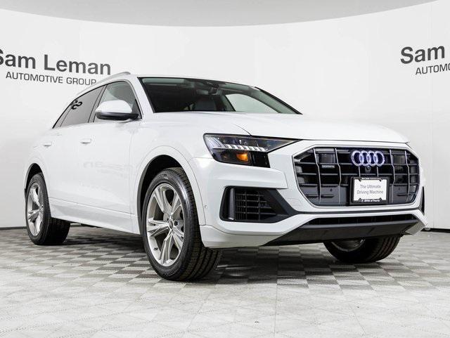 used 2023 Audi Q8 car, priced at $59,998