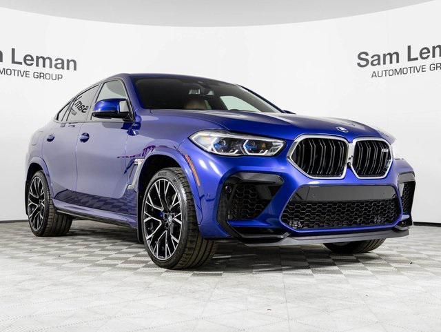 used 2021 BMW X6 M car, priced at $73,988