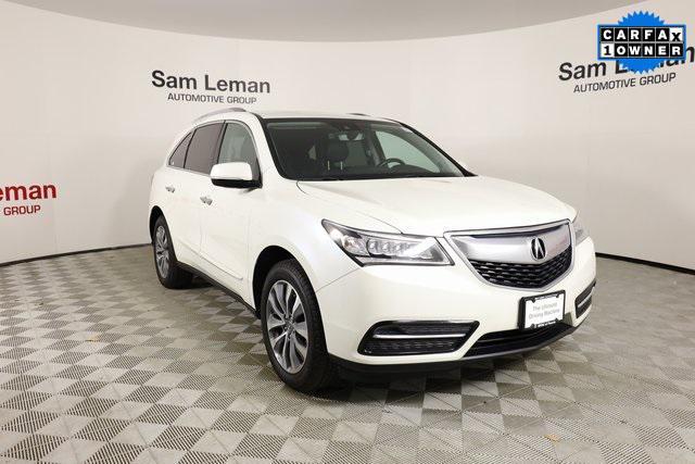 used 2016 Acura MDX car, priced at $15,988