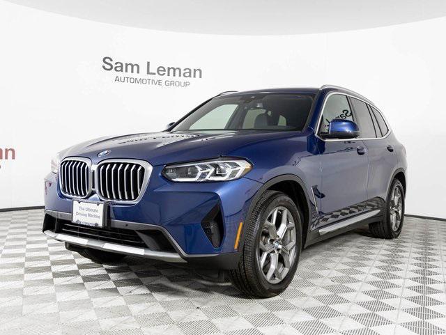 used 2022 BMW X3 car, priced at $36,496