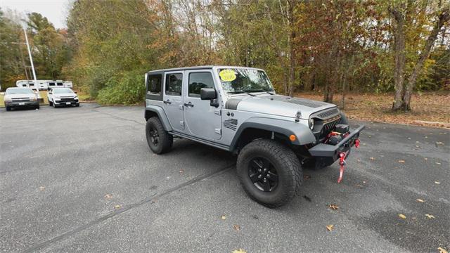 used 2016 Jeep Wrangler Unlimited car, priced at $19,873