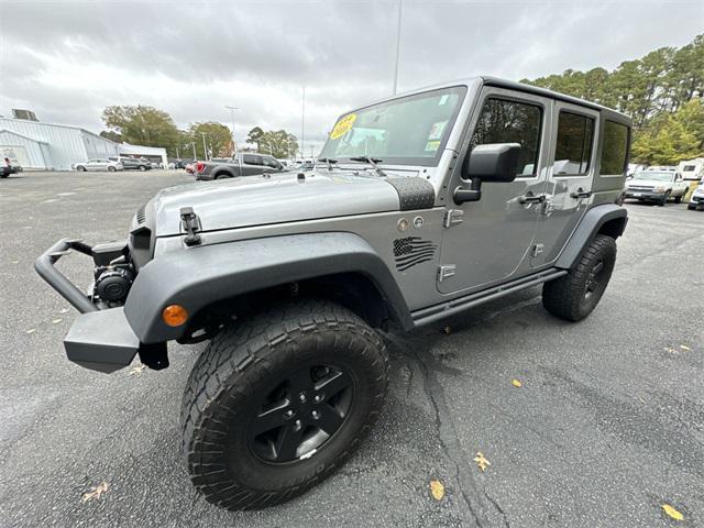 used 2016 Jeep Wrangler Unlimited car, priced at $19,873