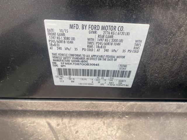 used 2016 Ford Explorer car, priced at $12,498