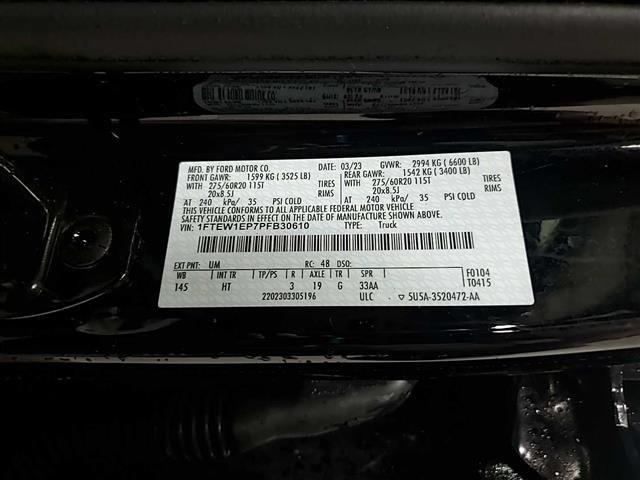 used 2023 Ford F-150 car, priced at $49,918