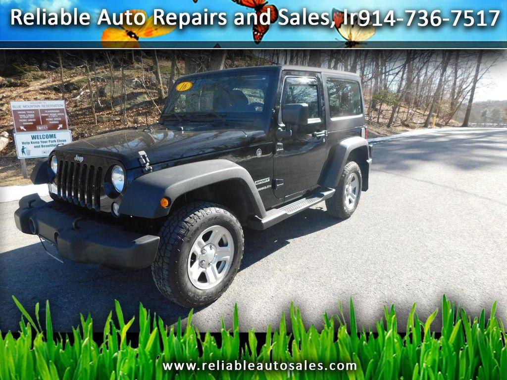 used 2016 Jeep Wrangler car, priced at $13,800