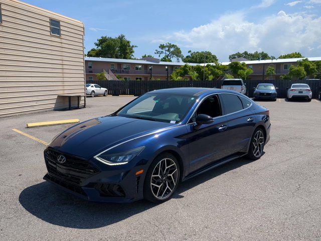 used 2021 Hyundai Sonata car, priced at $18,977