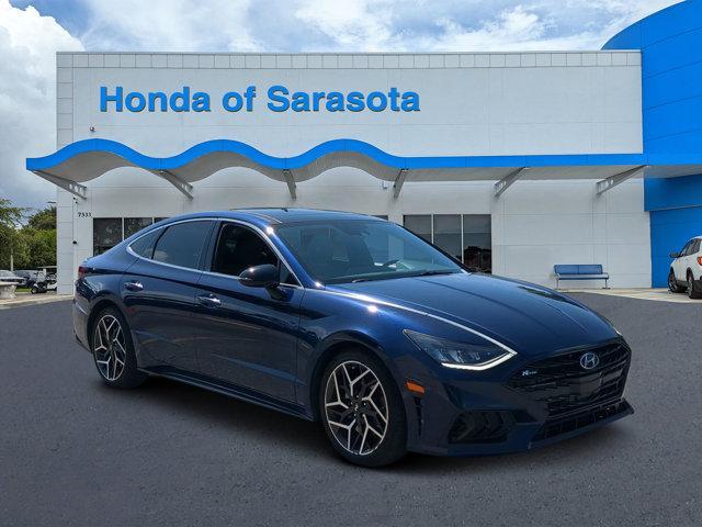 used 2021 Hyundai Sonata car, priced at $18,977