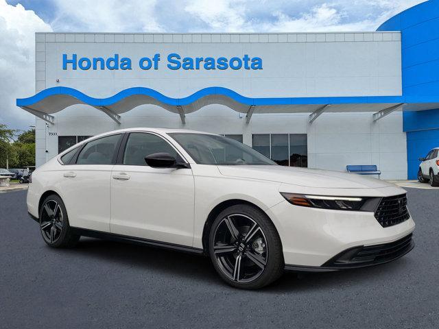 new 2024 Honda Accord Hybrid car, priced at $32,255